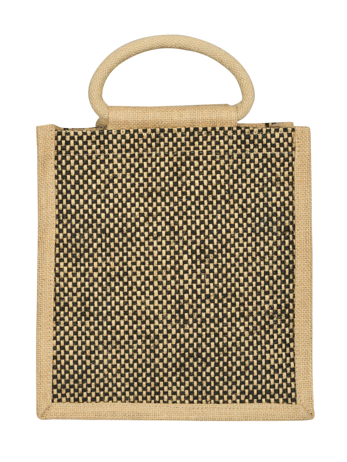 MAT WEAVE 10 X 9 LUNCH ZIPPER (B-023-BLACK)