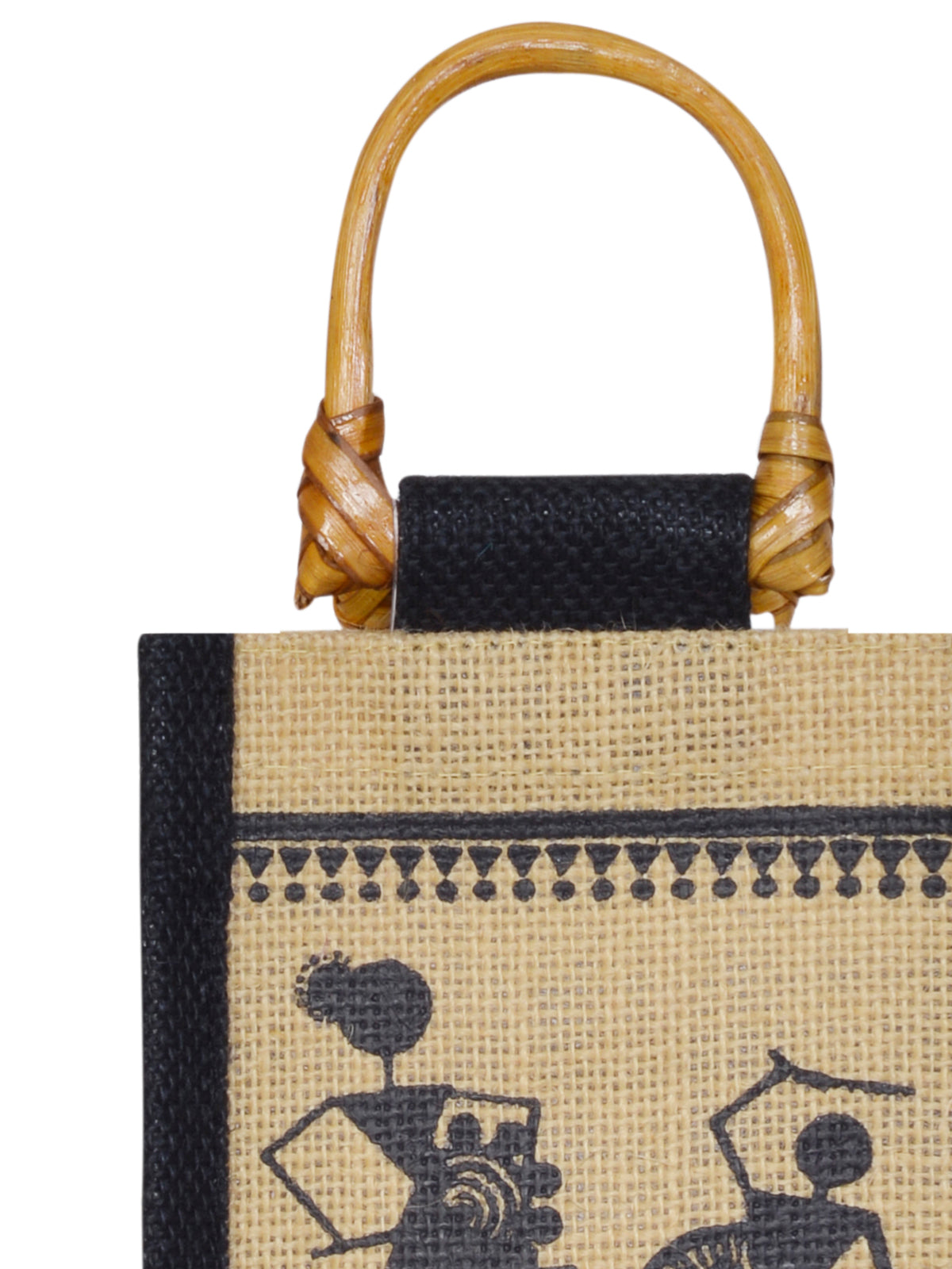 BOTTLE BAG WARLI PRINT 2
