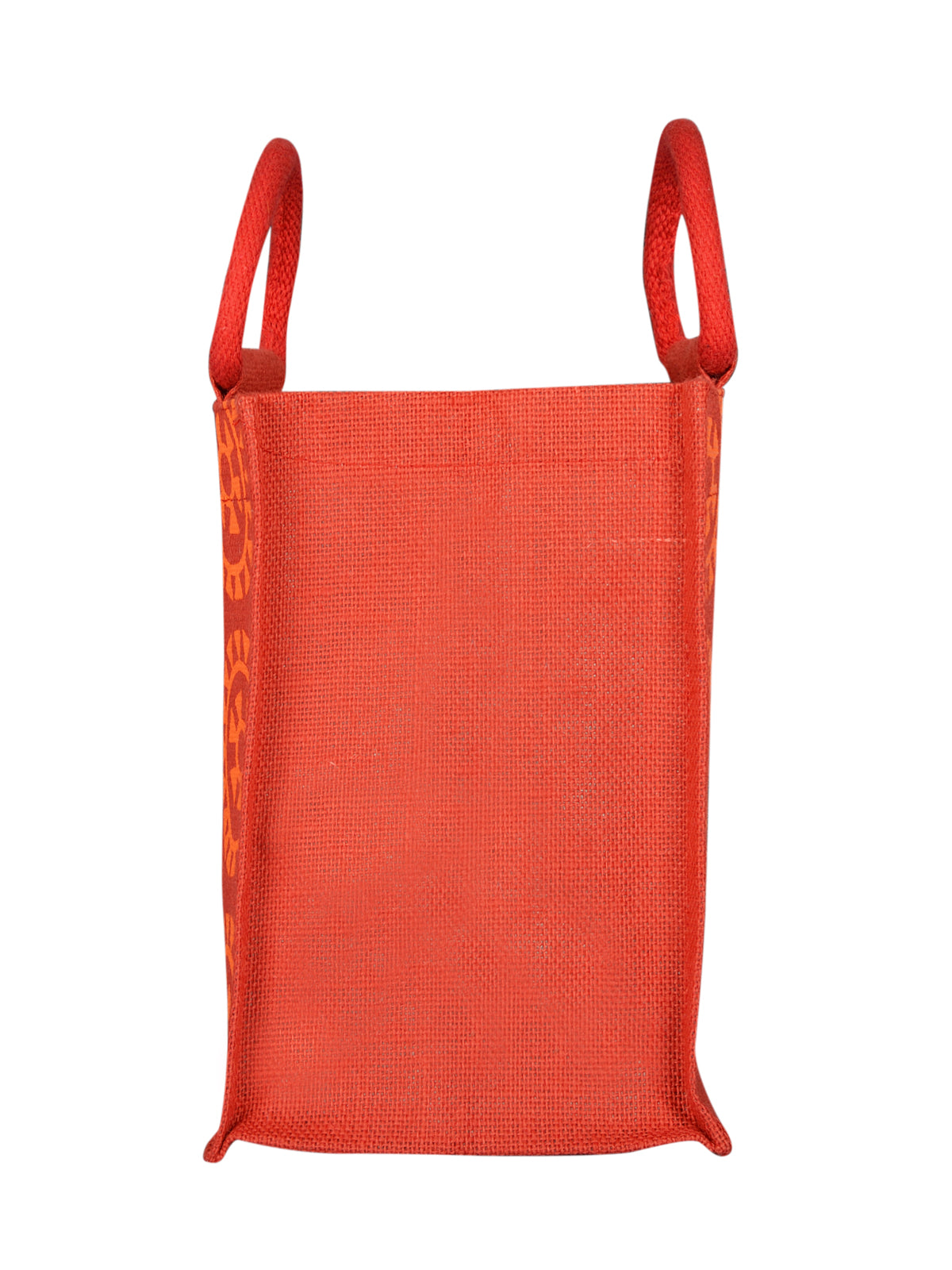 10 X 10 X 7 - ROUND PRINT ALL OVER LUNCH ZIPPER (B-048-RED)