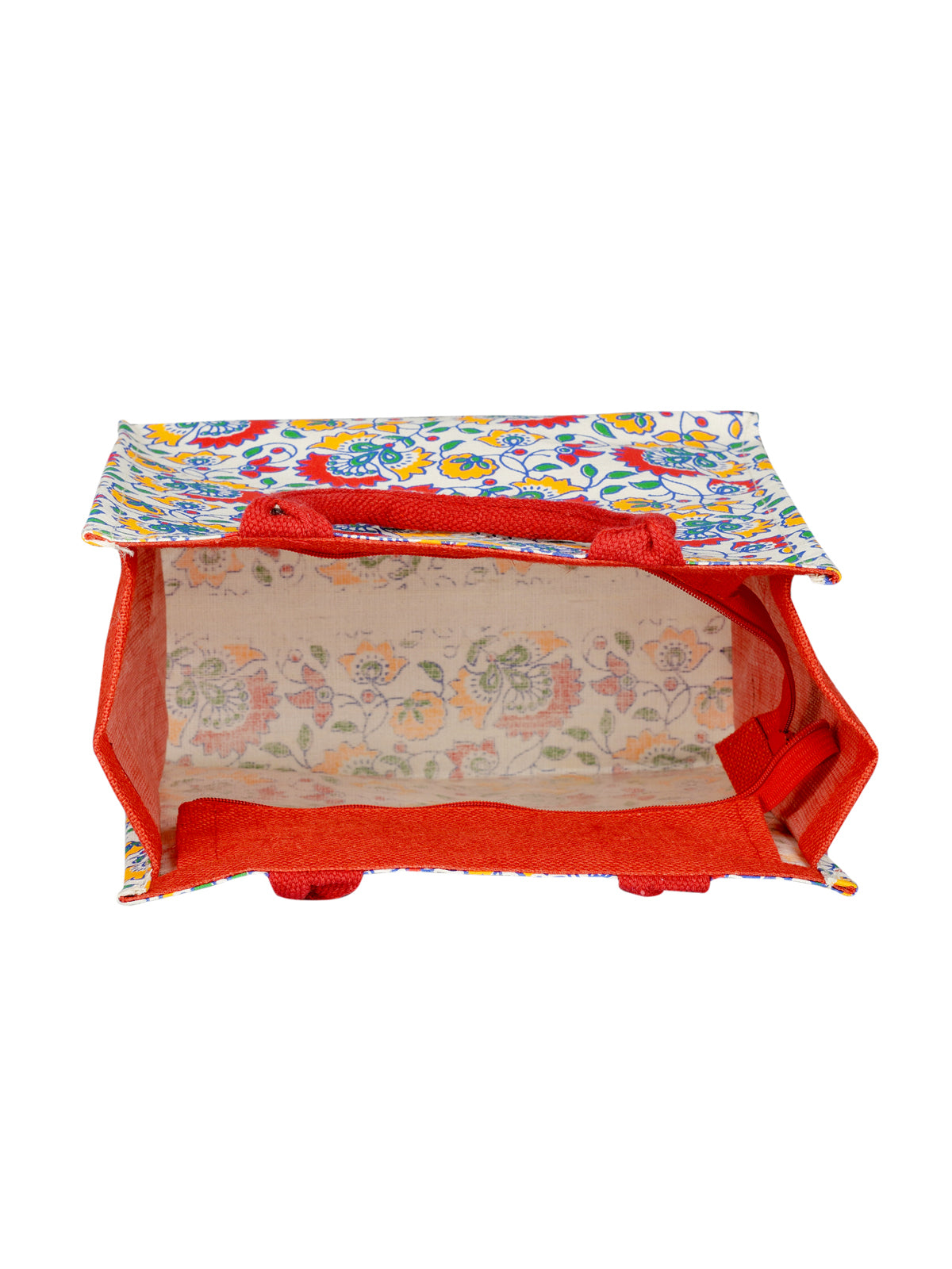 JUCO 12X12 PRINT 4 COLOUR ZIPPER WITH BASE (B-140-RED)