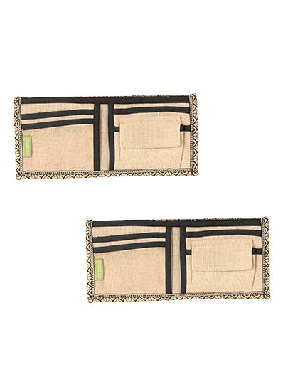 Combo of Flower motif wallet(Red & Black)