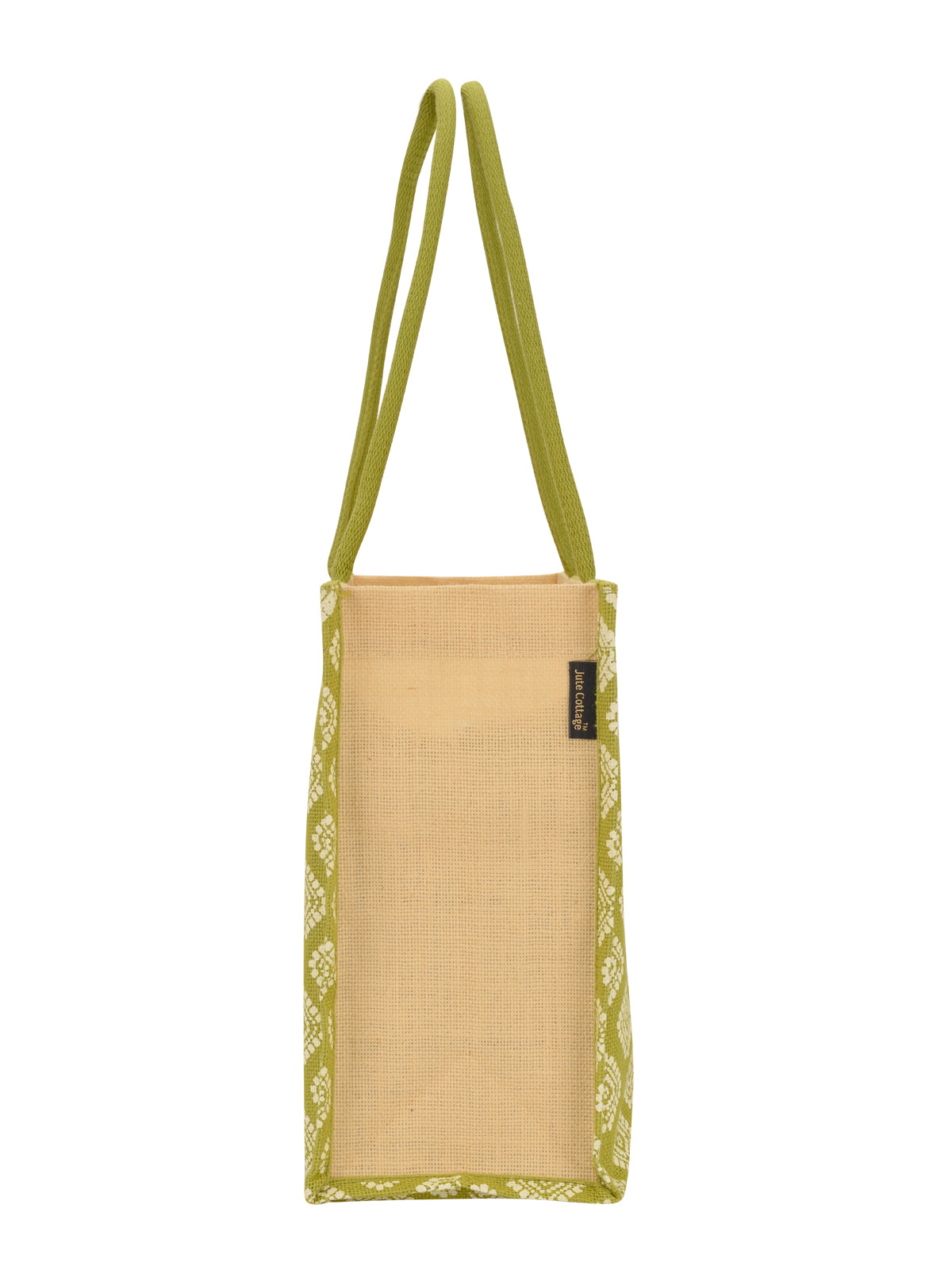 12 X 16 X 6 - SHOPPING SQUARE DIAMOND ALL OVER PRINT ZIPPER (B-216-OLIVE GREEN)