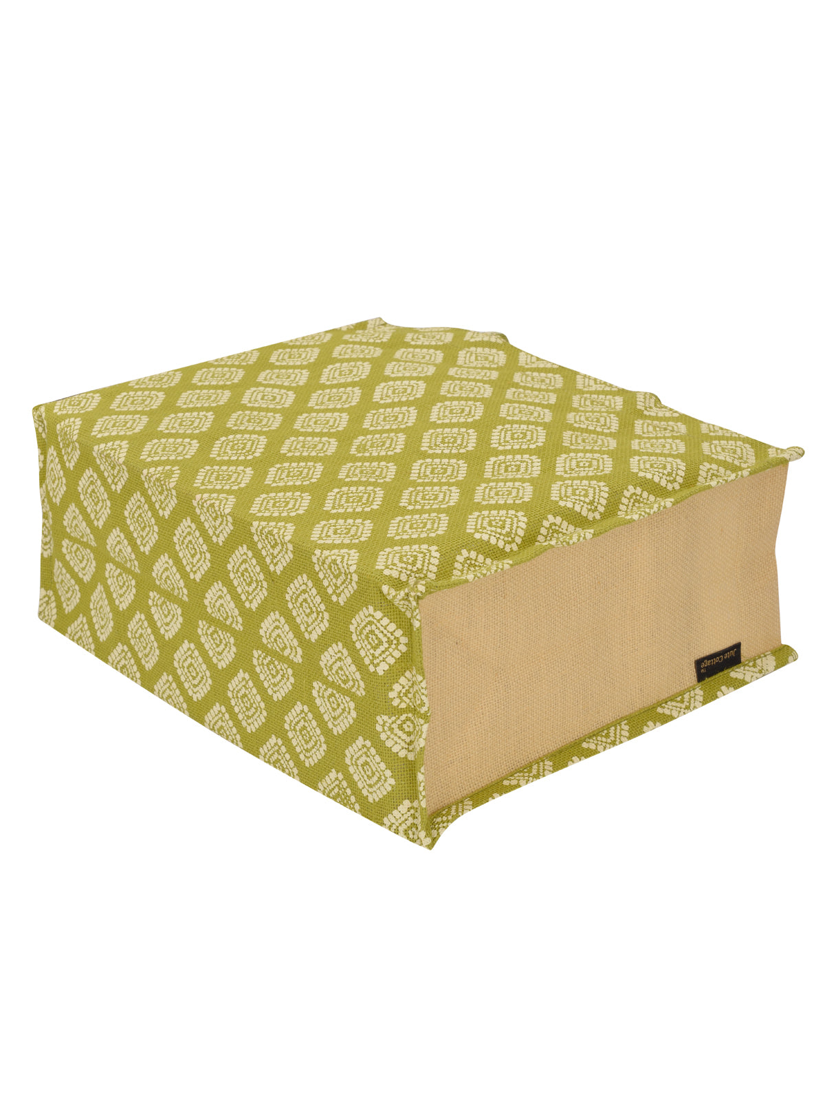12 X 16 X 6 - SHOPPING SQUARE DIAMOND ALL OVER PRINT ZIPPER (B-216-OLIVE GREEN)