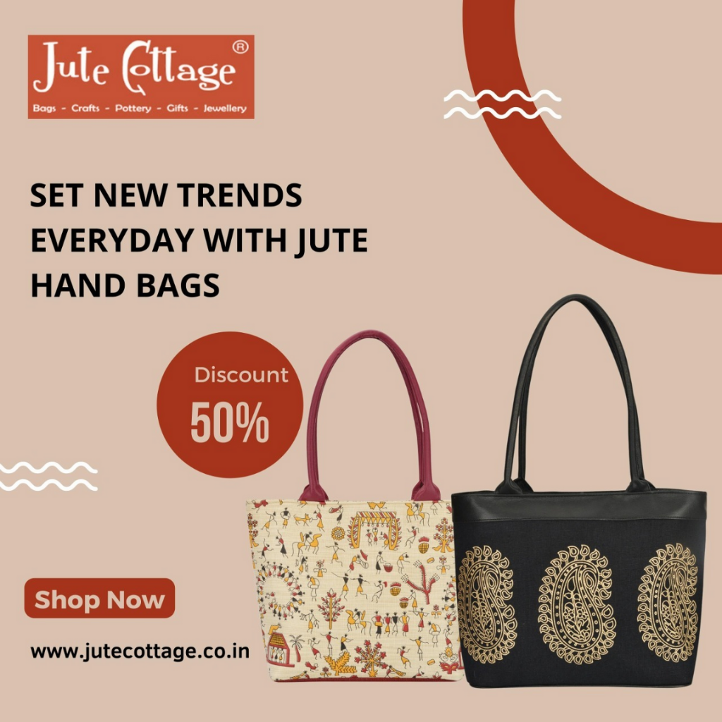 Eco Friendly Jute Hand Bag For Sales | Design & fashion in Tirupur