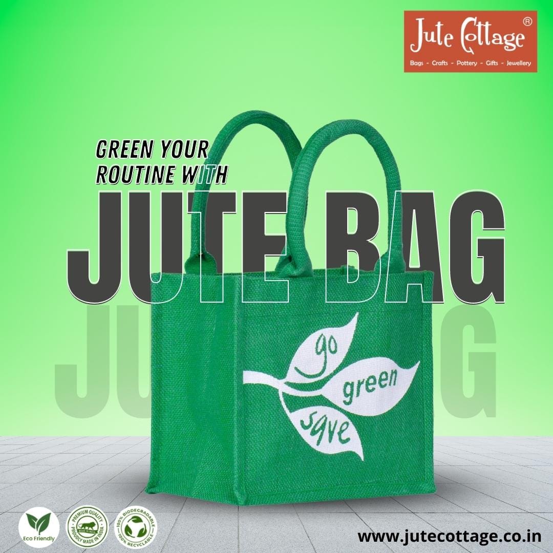 Go Green with Jute Shopping Bags Online in India: Why You Should Switc –  Jute Cottage