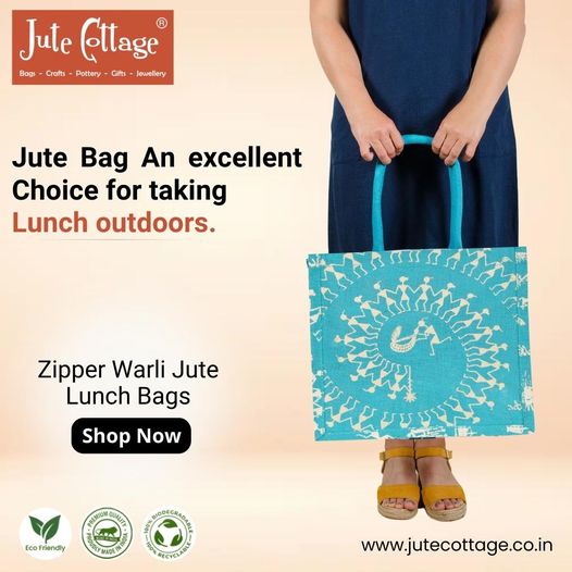 Lunch in Style: Small Jute Bags Perfect for Carrying Your Meal