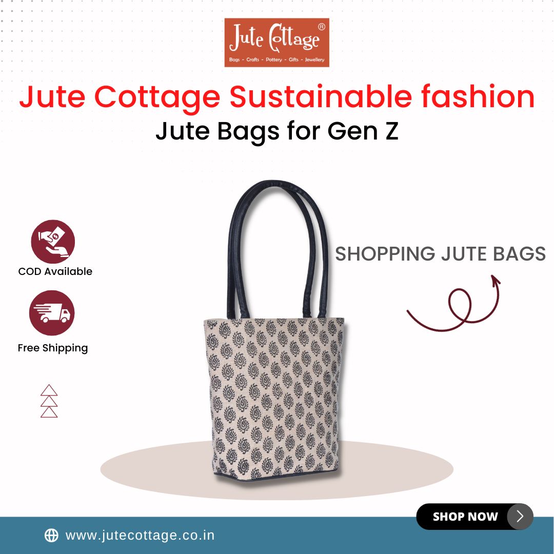 Jute Shopping Bags Online in India Jute Cottage