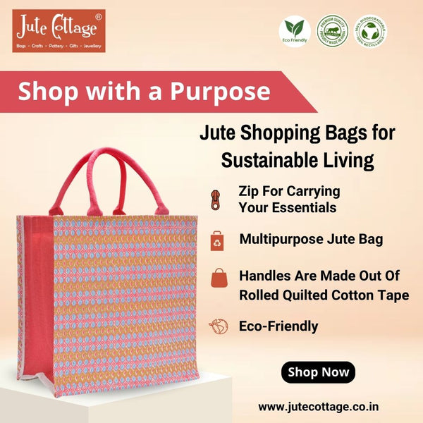 Shop with a Purpose: Jute Shopping Bags for Sustainable Living