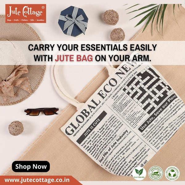 How jute bags are made: the art of crafting eco-friendly products.