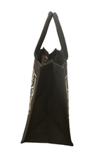 Load image into Gallery viewer, 12 X 12 X 7 LOVE TO EAT ZIPPER (B-288-BLACK)
