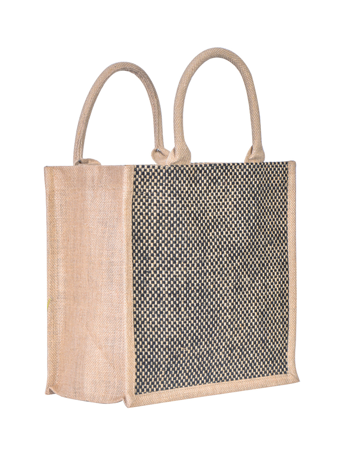Mat weave lunch bag