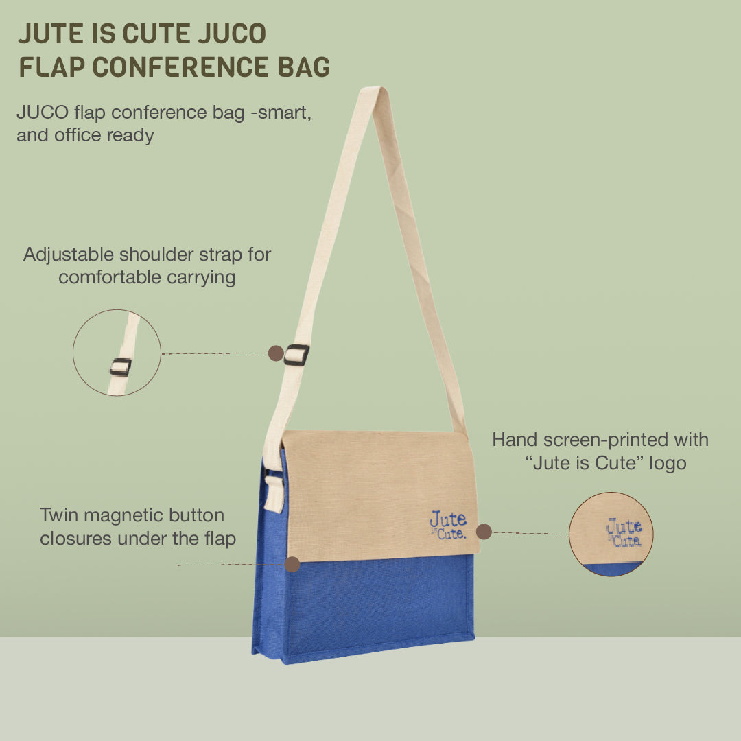 Conference bag with JUCO flap