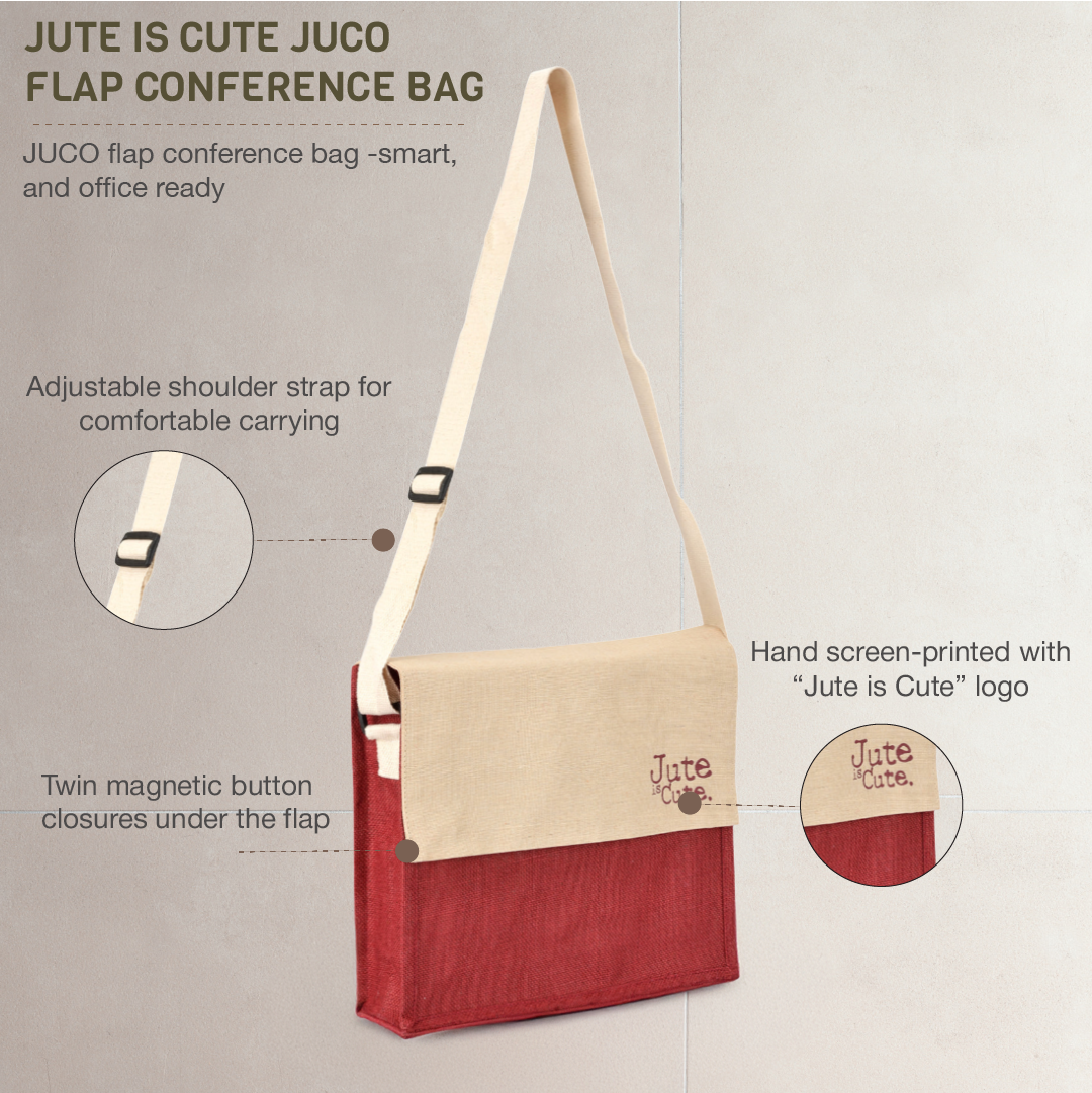 Conference bag with JUCO flap