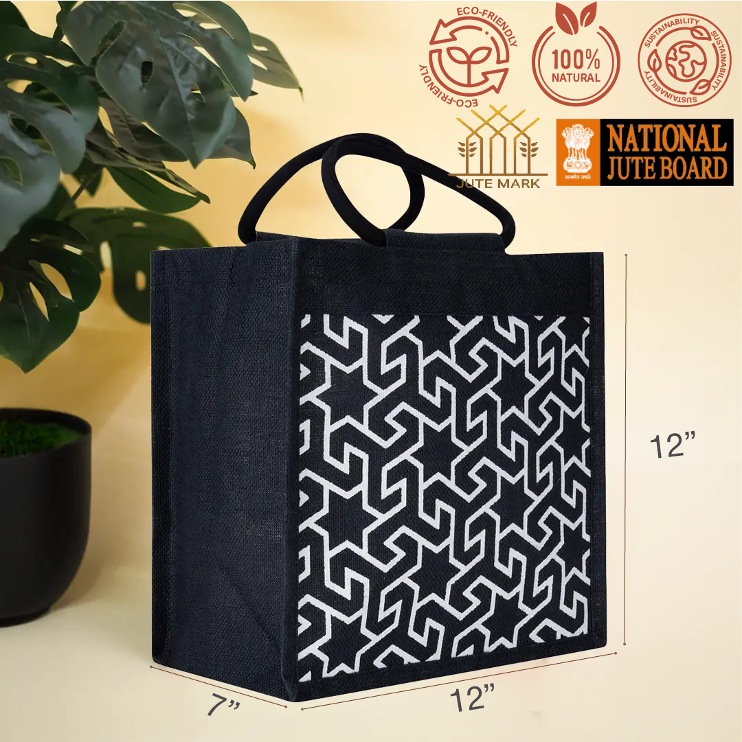 Geometric Motif Lunch bag