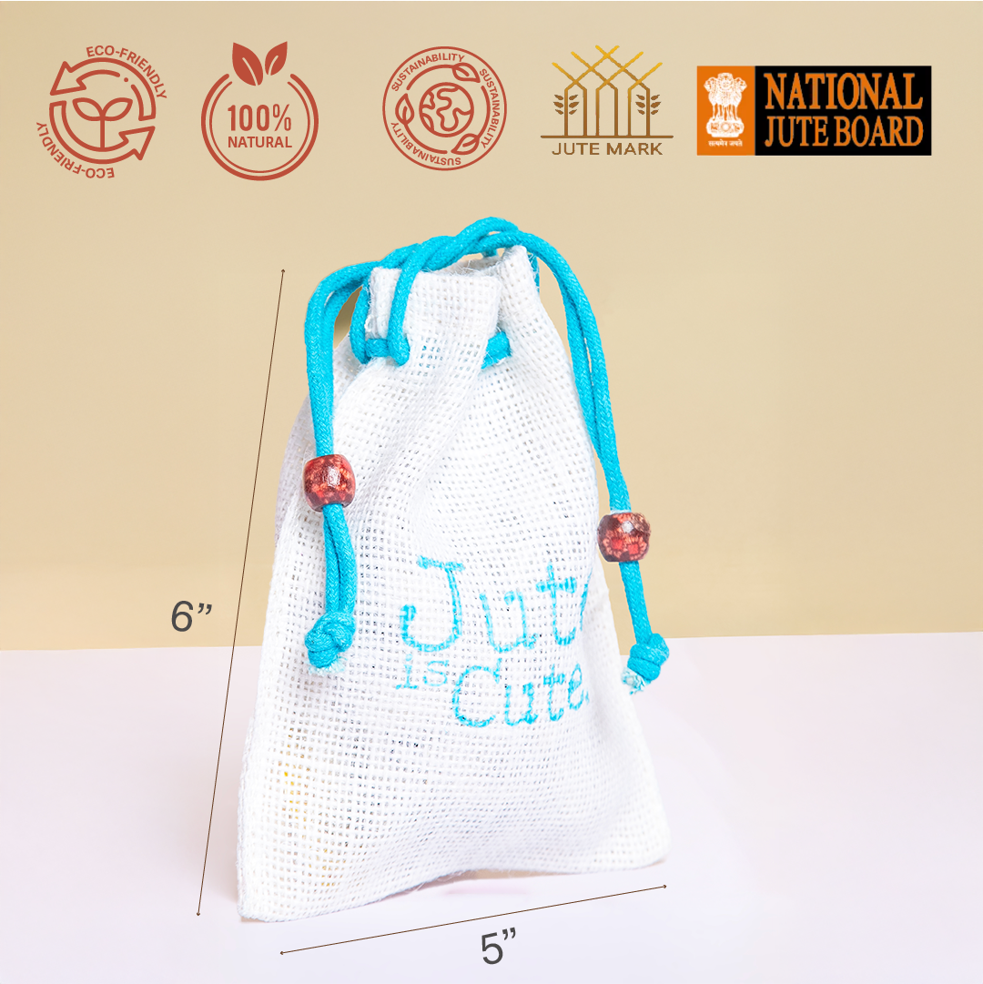 Jute is Cute Pouch(Pack of 4)