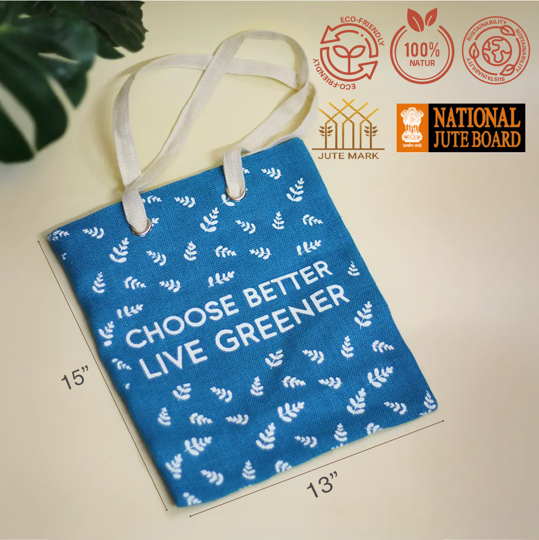 Choose Better Live Greener Tote Bag