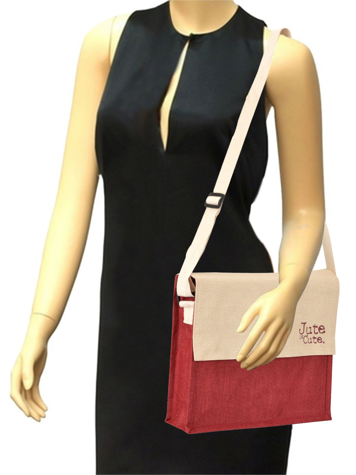 CONFERENCE BAG JUCO FLAP (D-240-MAROON)