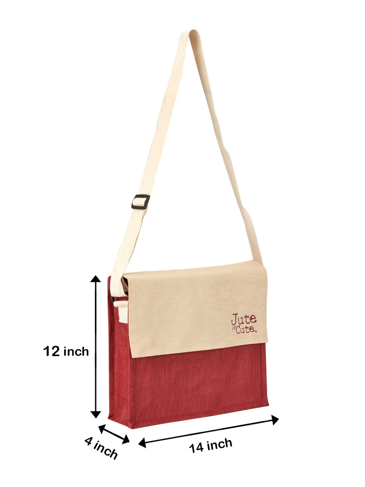 CONFERENCE BAG JUCO FLAP (D-240-MAROON)