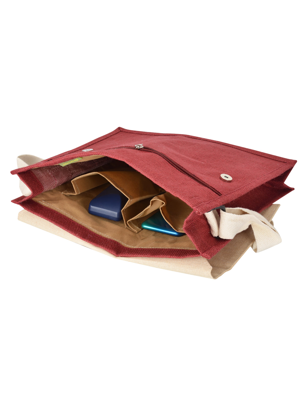 CONFERENCE BAG JUCO FLAP (D-240-MAROON)