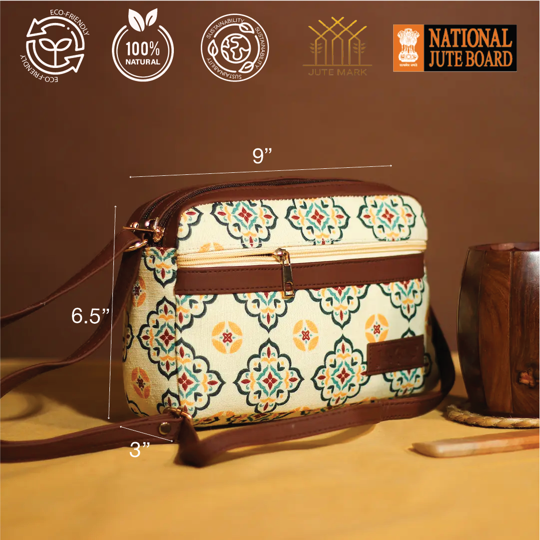 Marrakesh Mosaic Duoline Sling Bag