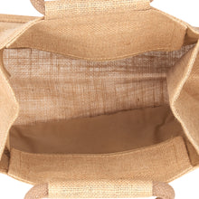 Load image into Gallery viewer, 10 X 13 X 6 - DOBBY TAPER LUNCH ZIPPER (B-237-NATURAL)
