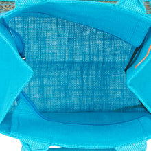Load image into Gallery viewer, 11 X 10 X 7 - LACE ZIPPER LUNCH (B-254-PEACOCK BLUE)
