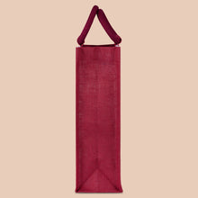 Load image into Gallery viewer, BOTTLE BAG WARLI PRINT 2 (B-163-WHITE/MAROON)
