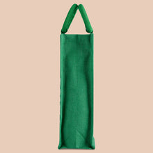 Load image into Gallery viewer, BOTTLE BAG WARLI PRINT 1 (B-162-GREEN)
