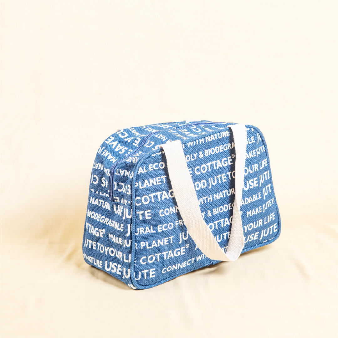 Jute Cottage Printed Lunch Bag