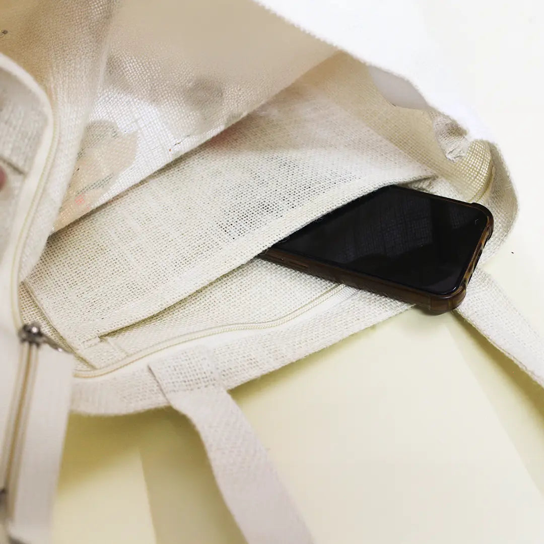 Bengaluru Stories Zipper Tote Bag