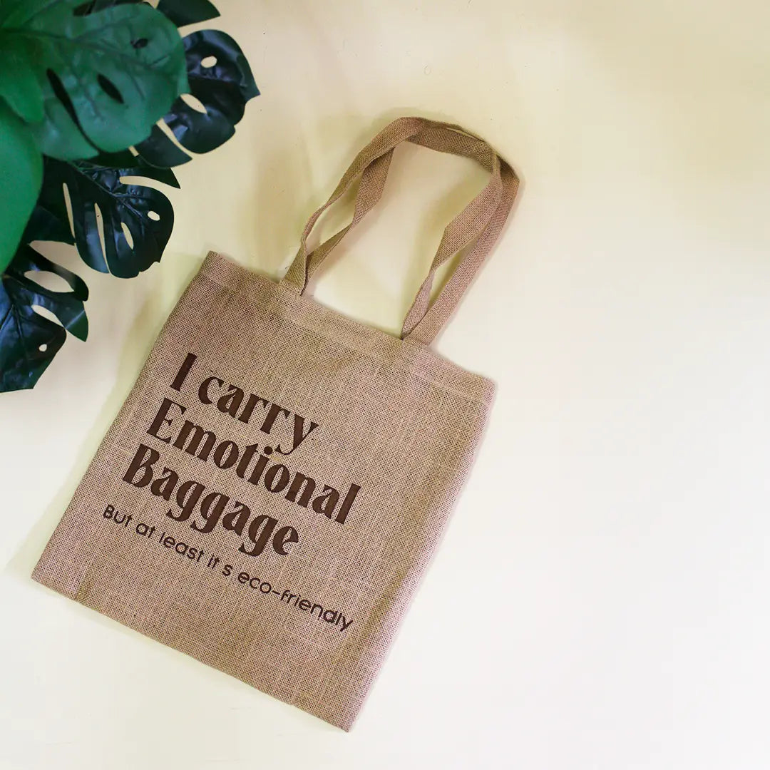I Carry Emotional Baggage Tote Bag