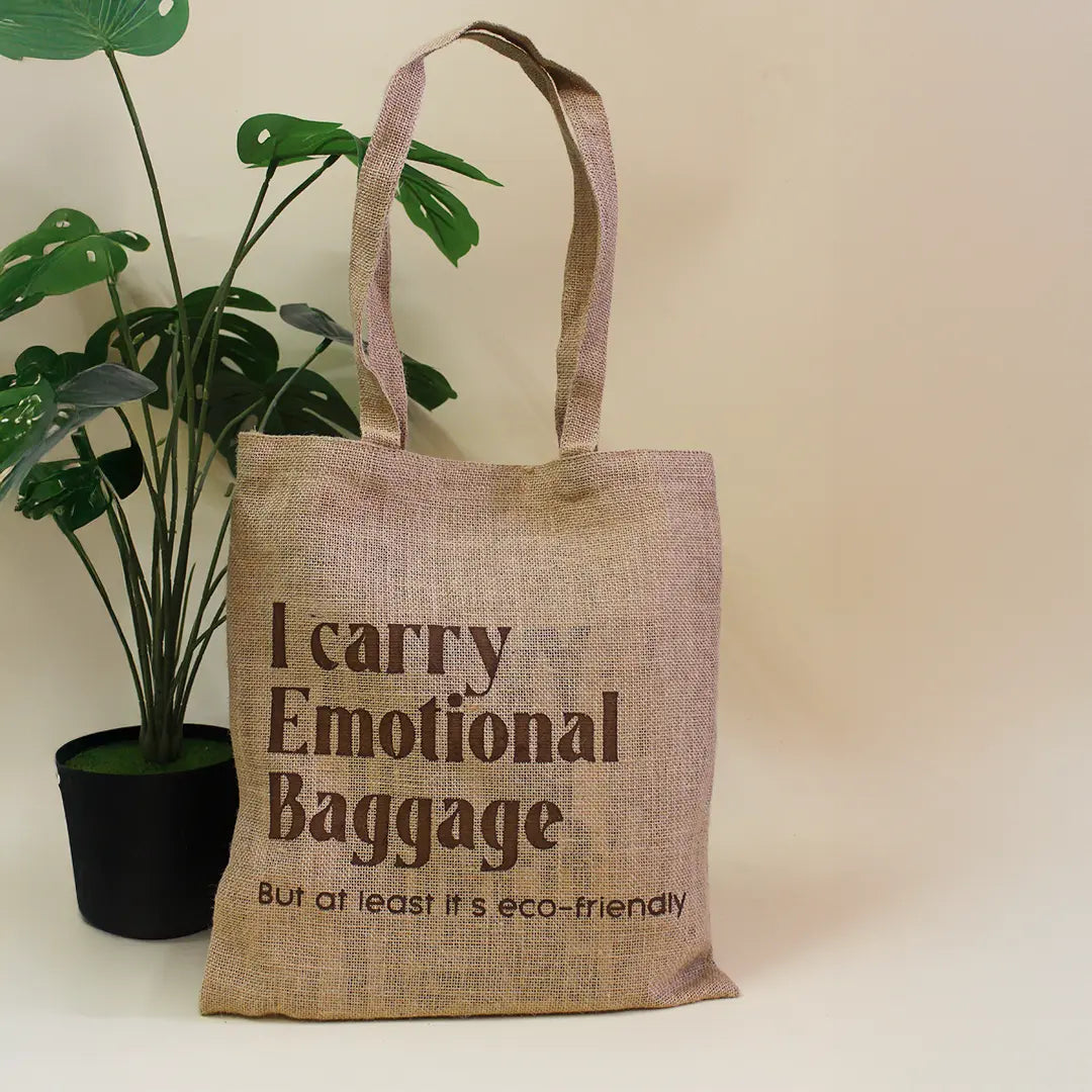 I Carry Emotional Baggage Tote Bag