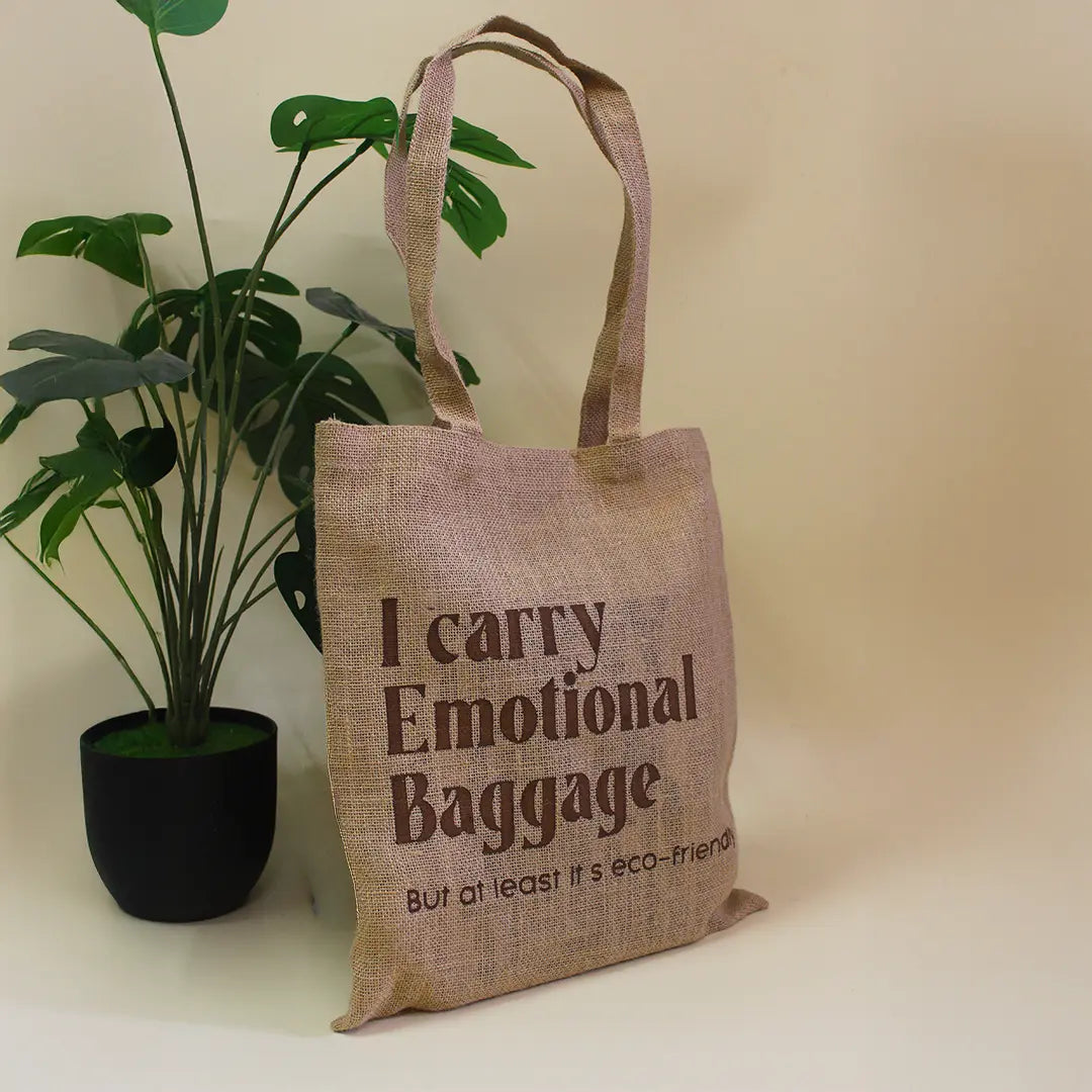 I Carry Emotional Baggage Tote Bag