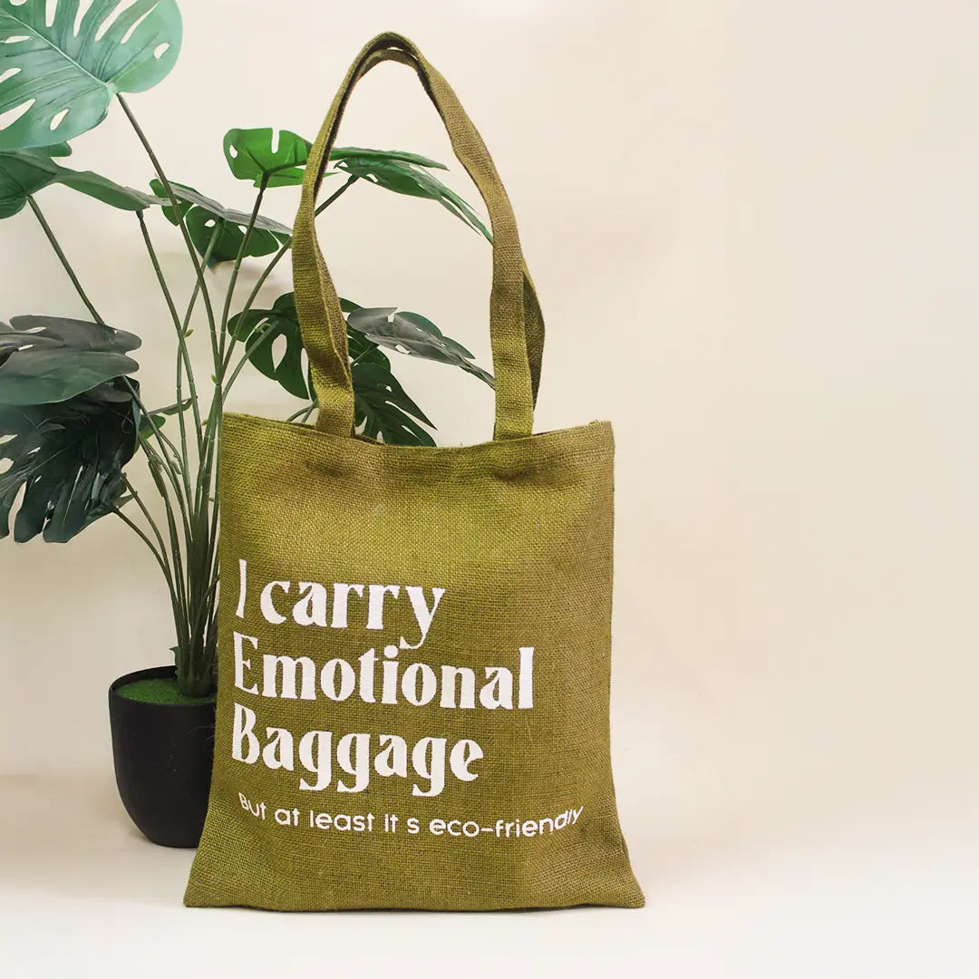 I Carry Emotional Baggage Tote Bag