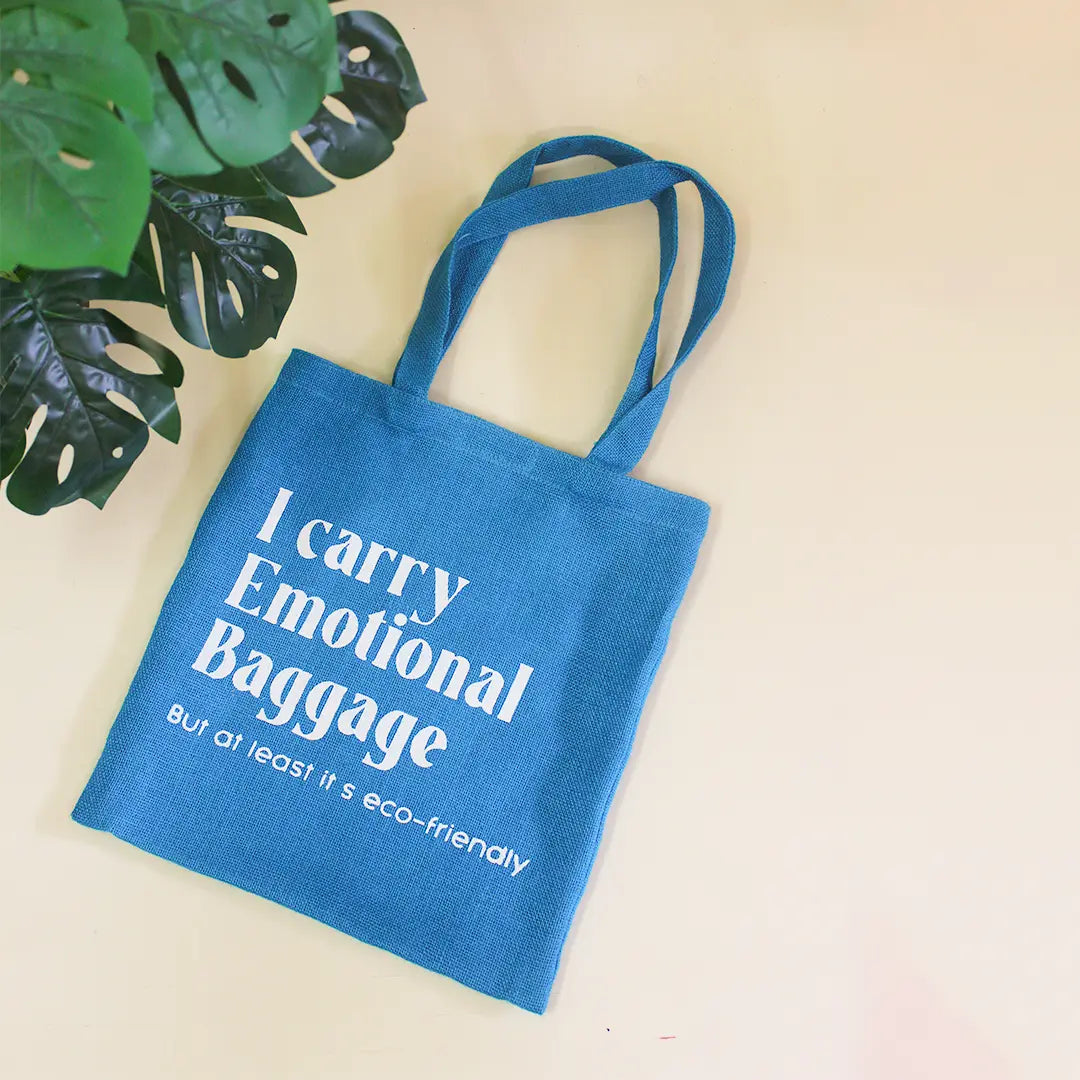 I Carry Emotional Baggage Tote Bag