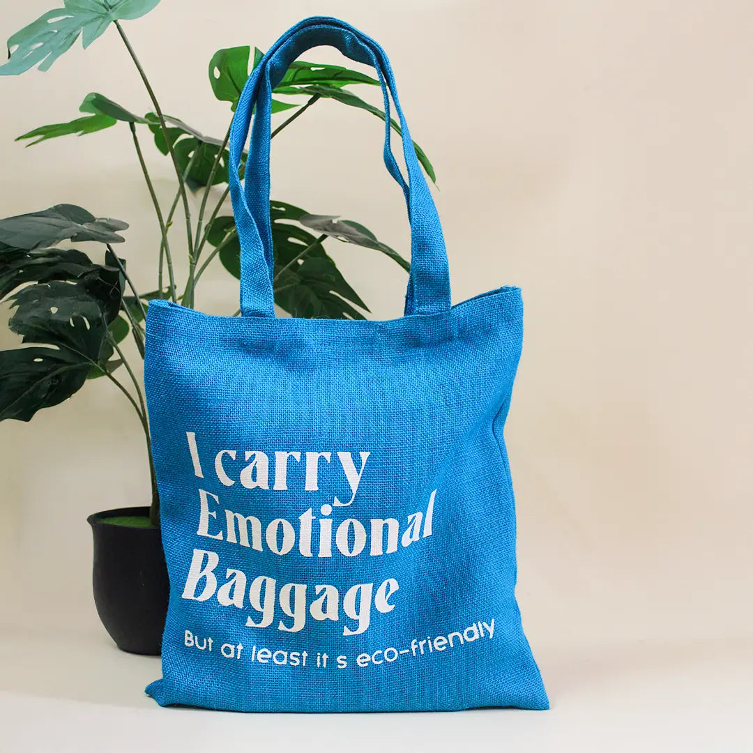 I Carry Emotional Baggage Tote Bag