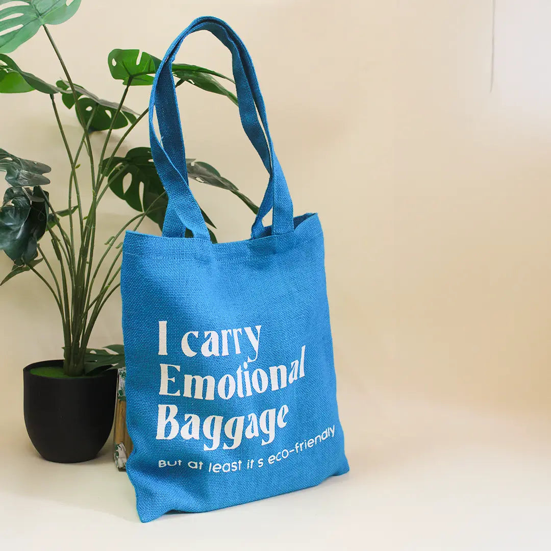 I Carry Emotional Baggage Tote Bag