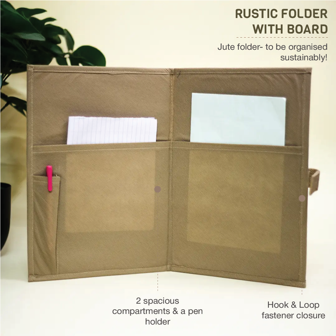 Rustic Folder With Board
