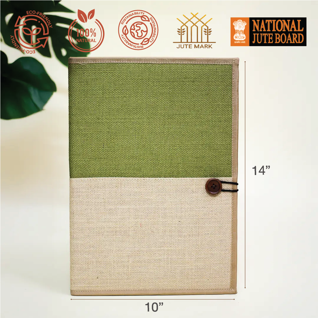 2 Colour Folder With Button