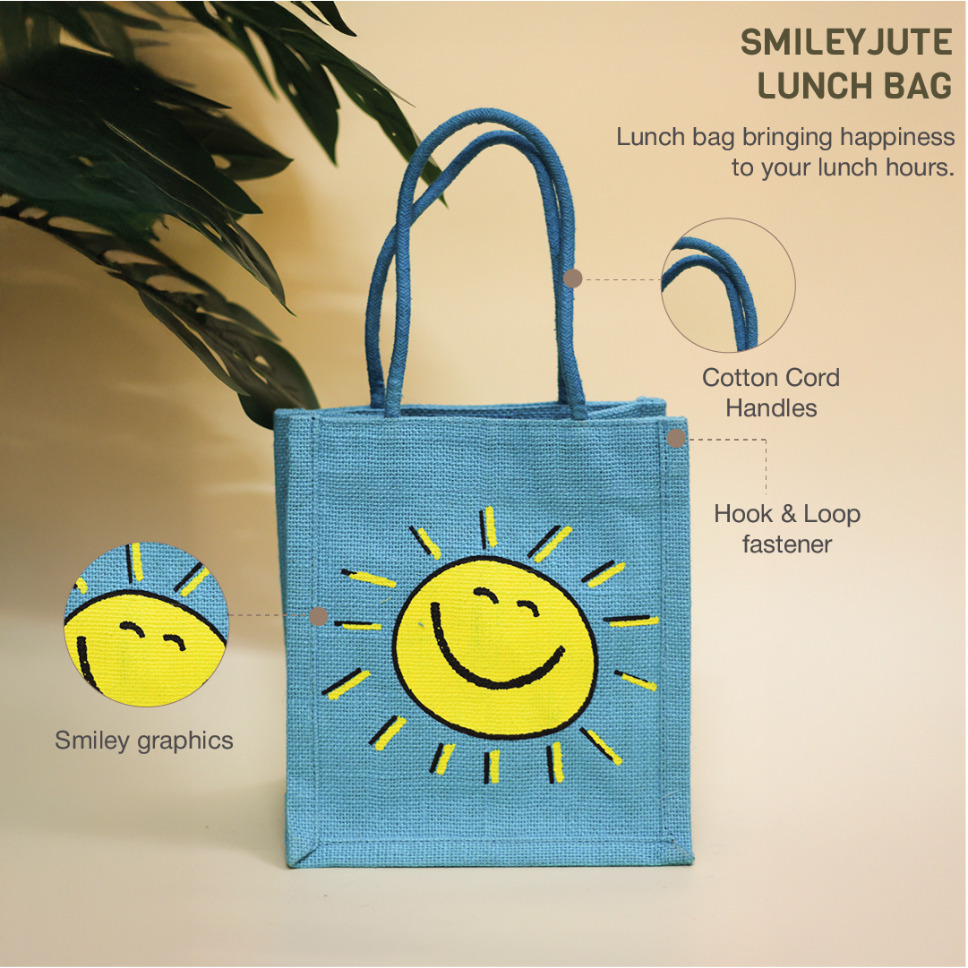 Smiley Lunch bag