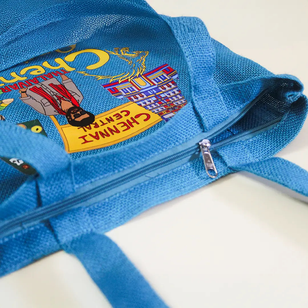 Chennai Stories Zipper Tote