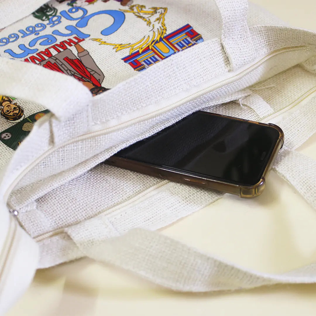 Chennai Stories Zipper Tote