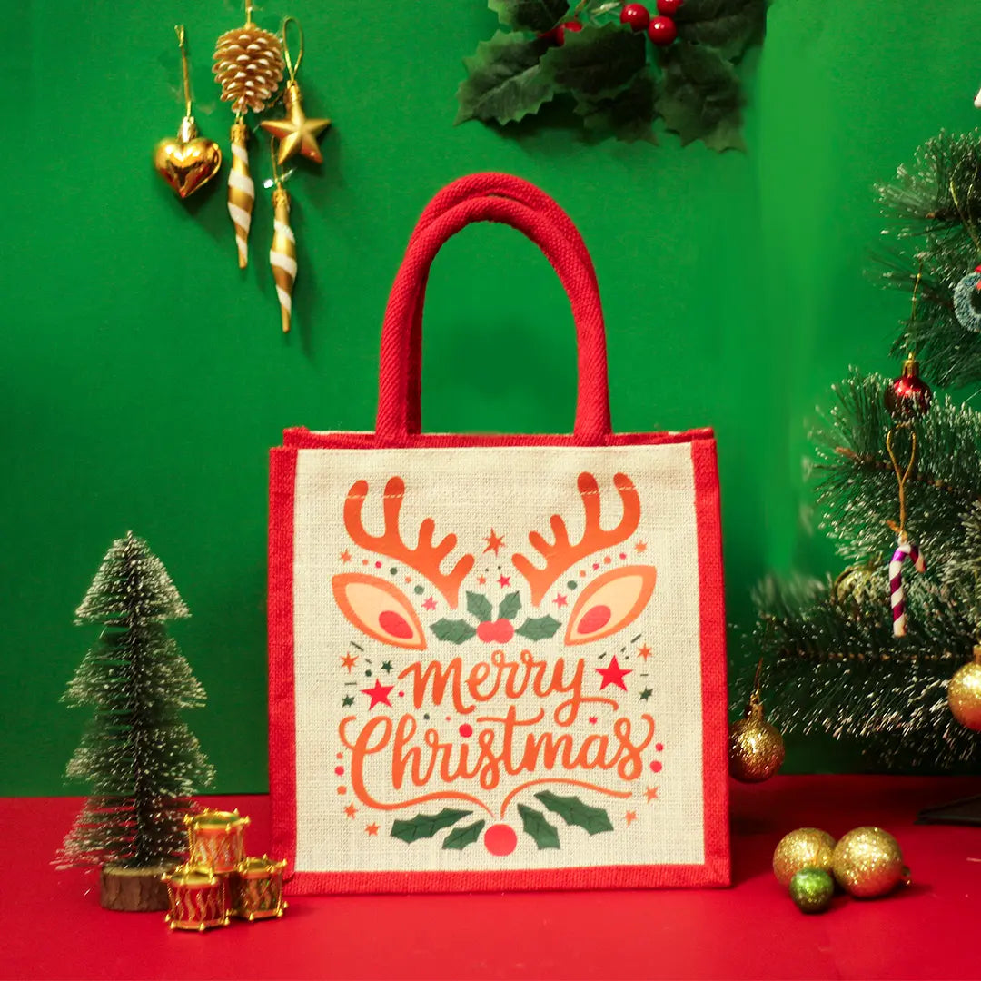 Merry Christmas Reindeer Gift bag