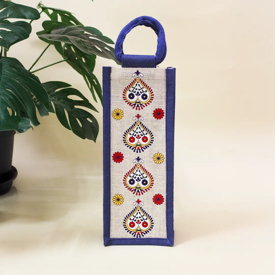 Desi Flower Bottle Bag