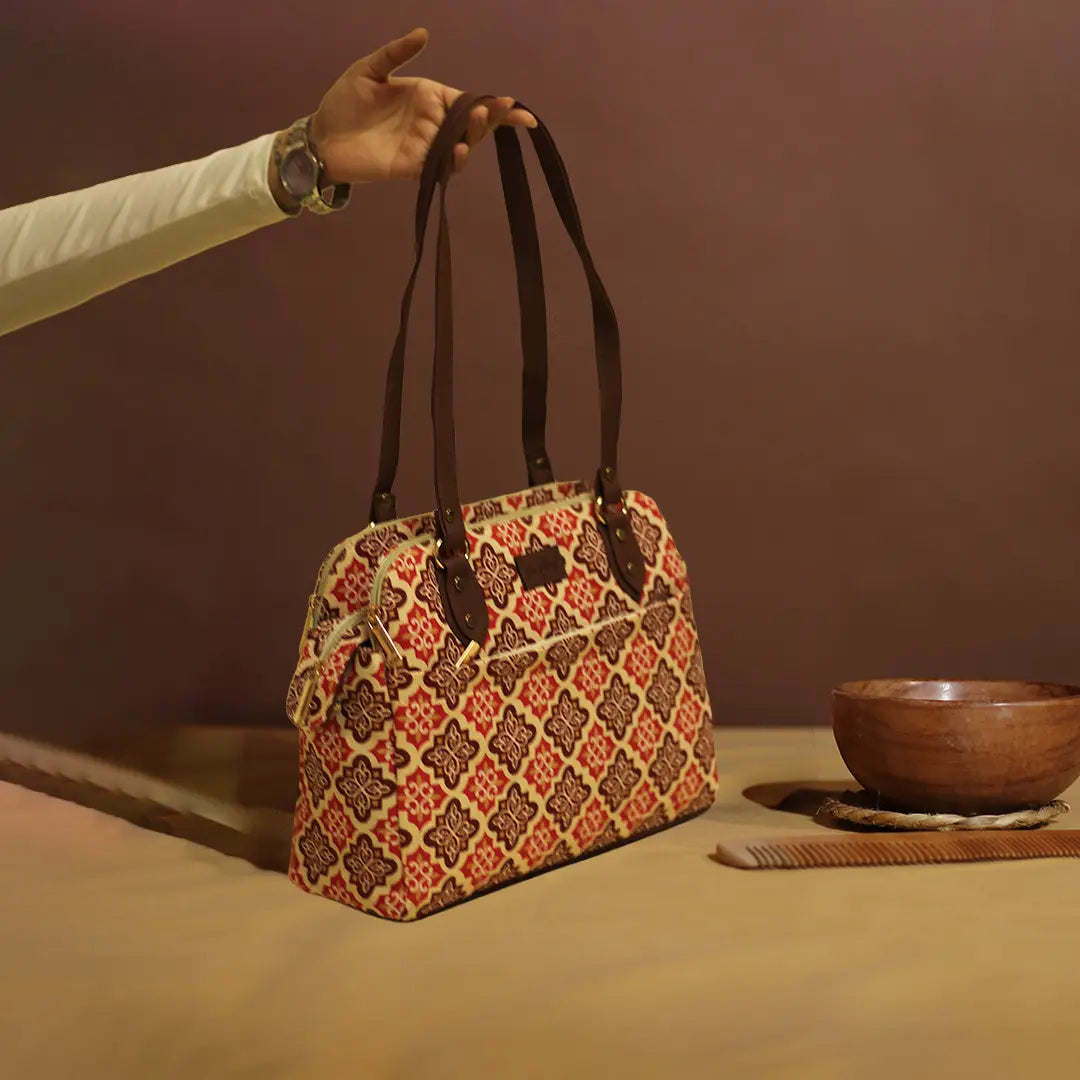 Diamond Trilinea Handbag