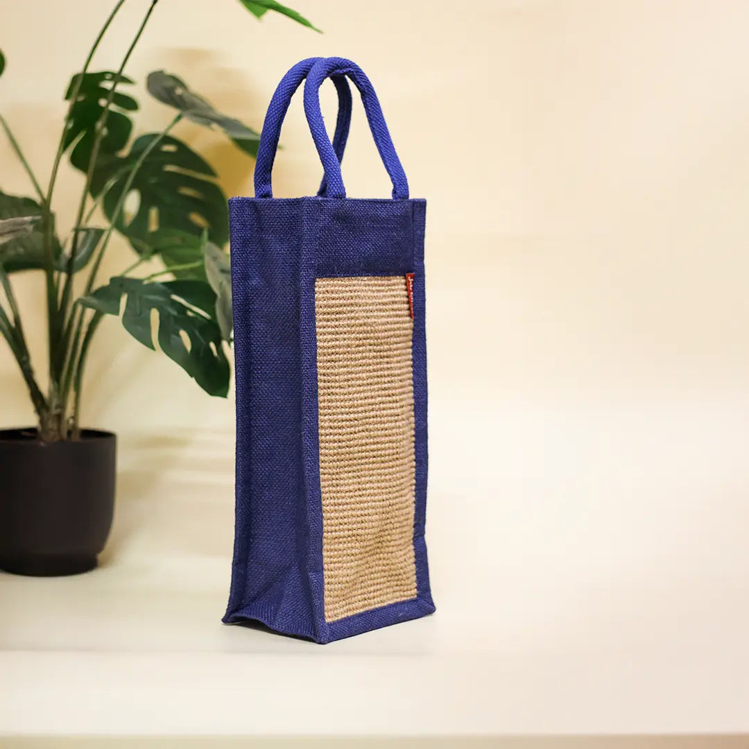 Dobby Jute Bottle bag