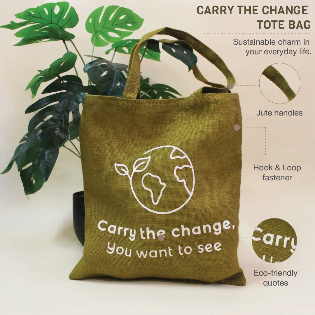 Carry The Change Tote Bag
