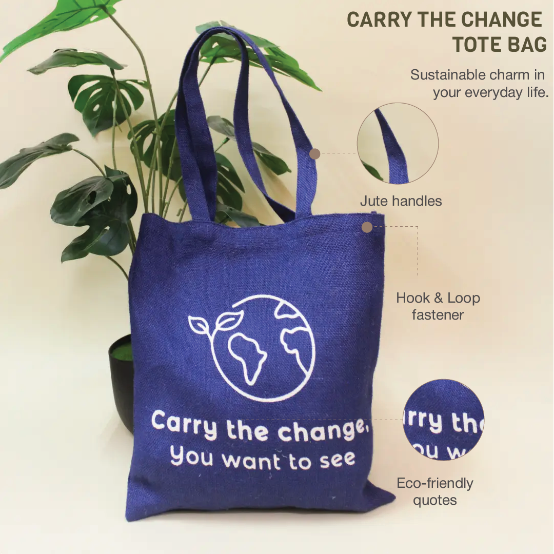 Carry The Change Tote Bag
