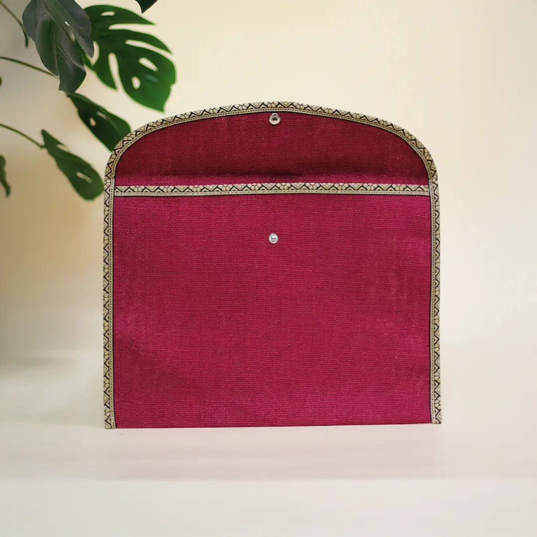 Full Flap folder with button