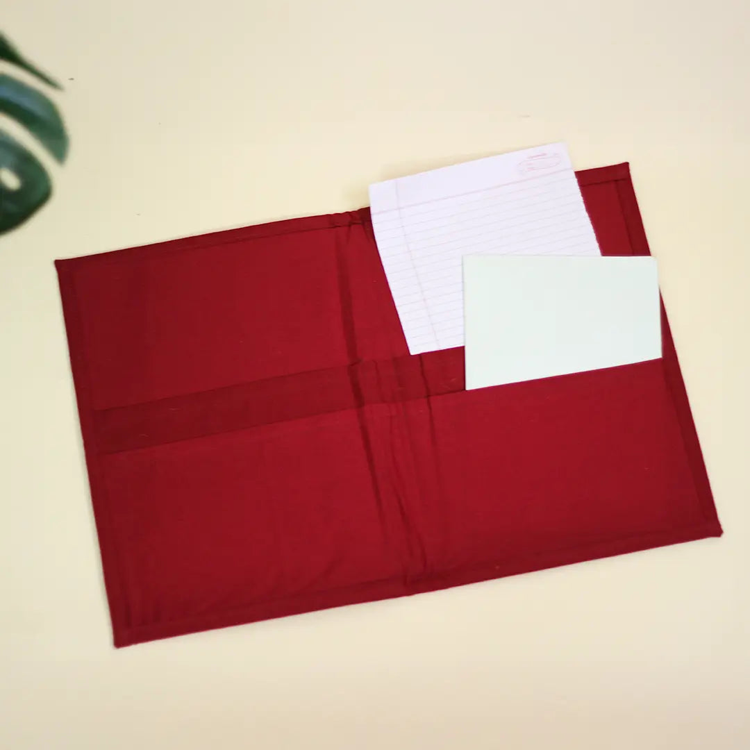 Warli Jute Button folder